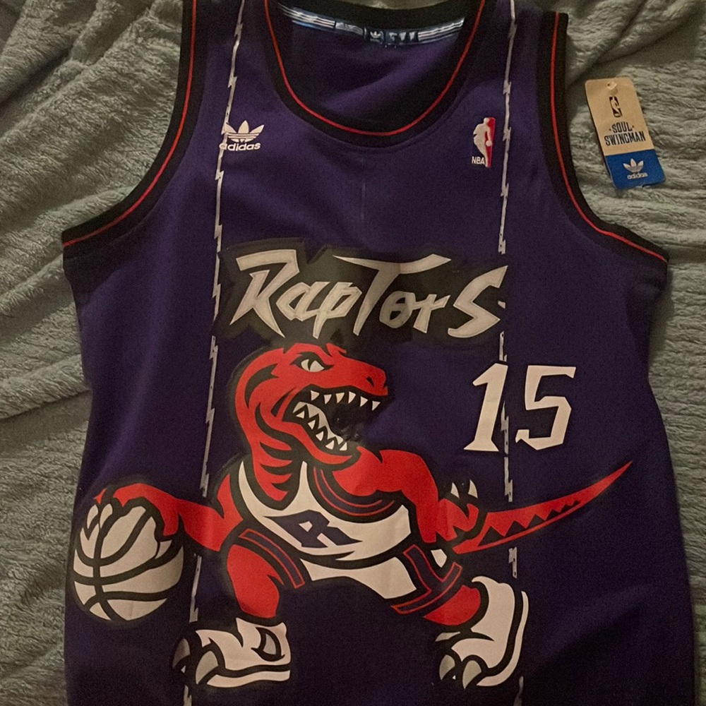 Mens Toronto Raptors Vince Carter Mitchell & Ness 98-99 Hardwood Classics Jersey